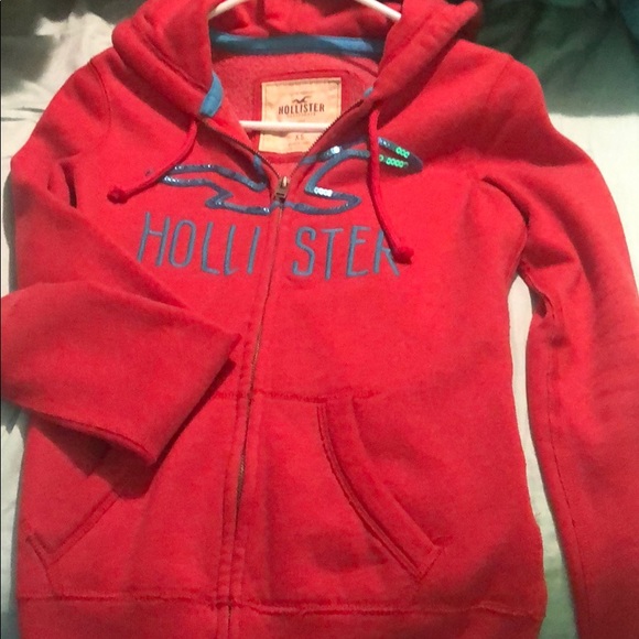 Red Hollister Jacket - Picture 2 of 3